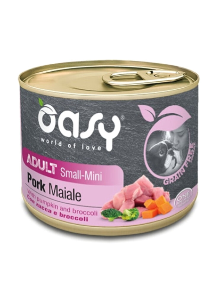 Oasy Grain Free Small Mini Pork - 200gr
