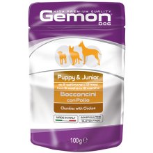 Gemon Dog Puppy & Junior Chicken Pouch - 100gr