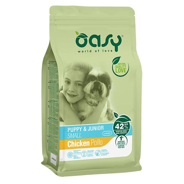 Oasy Puppy & Junior Small - 3 Kg