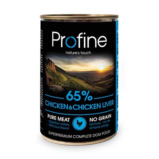 Profine 65 Pure Meat Chicken  Chicken Liver - 400gr