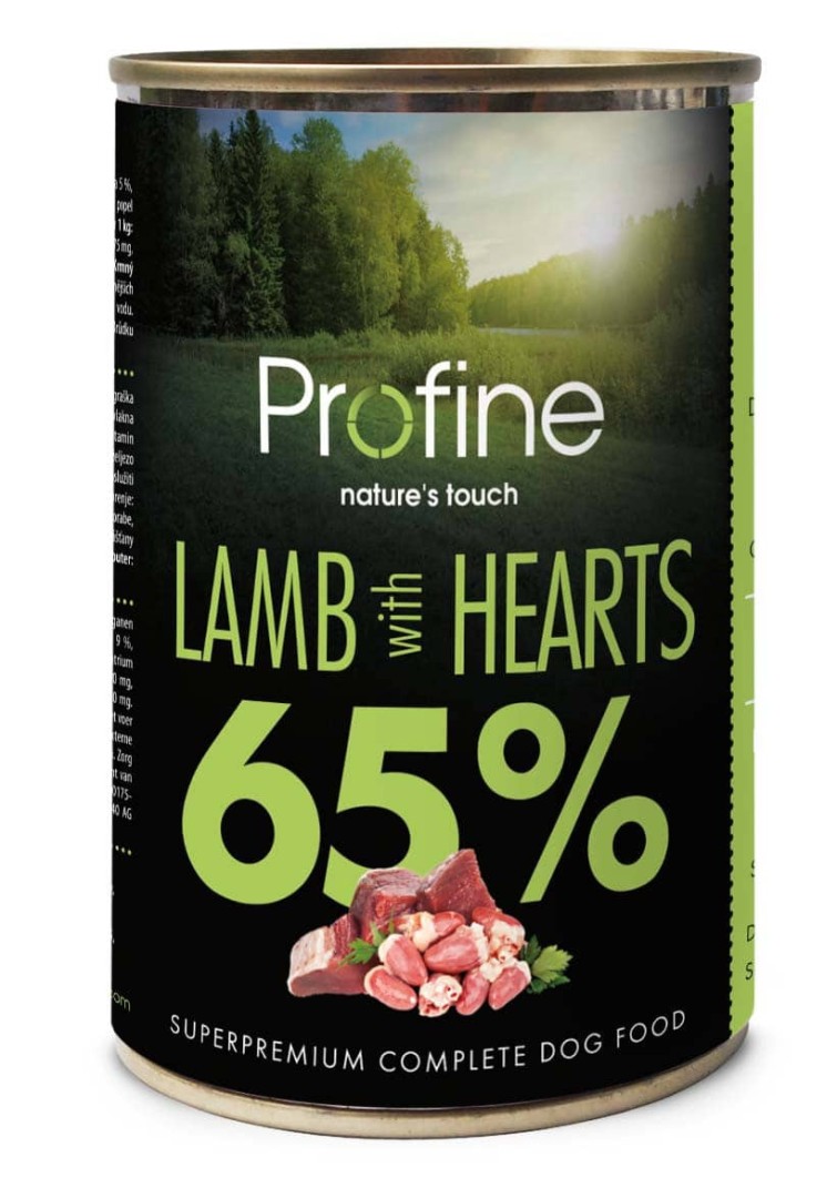 Profine Pure Meat Lamb With Hearts - 400gr