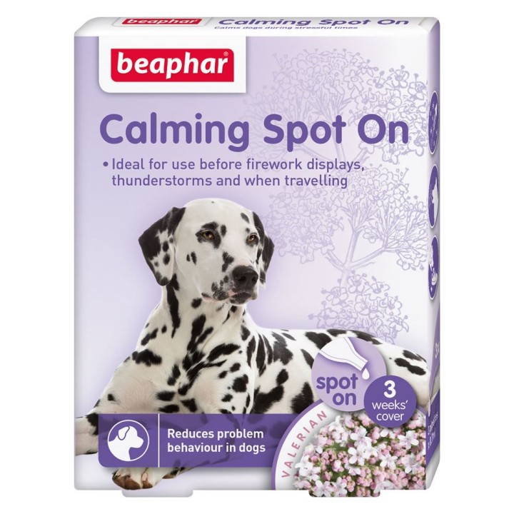 Beaphar Calming Spot On Dog (3 Vials) - 1gr