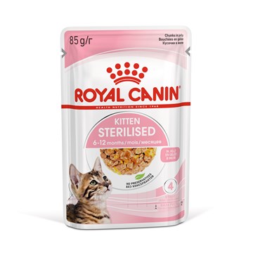 Royal Canin Kitten Sterlized Jelly Pouch 85Gr