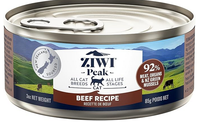 Ziwi Peak Cat Beef Recipe Can - 190gr