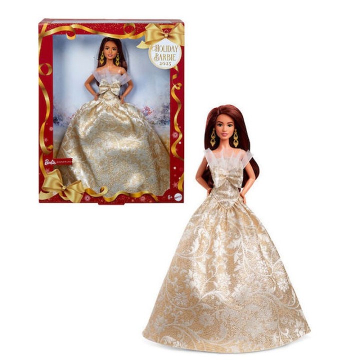 Barbie Holiday 2025-Latina Syllektiki Jbh97 - Doll Figure