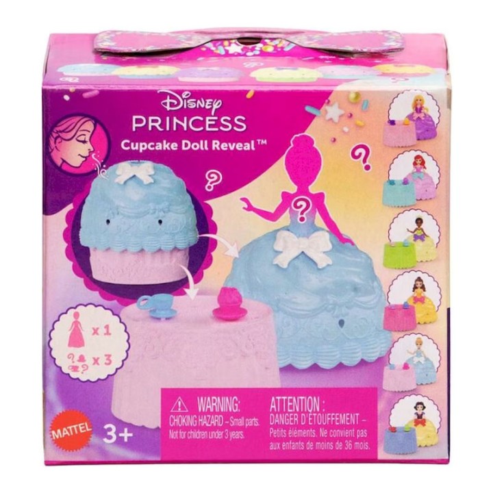 Mattel Disney Princess Mini Dolls - Doll Figure - Cupcake Ekplixi (Cdu) Jfg78