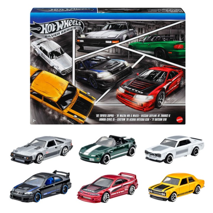 Hot Wheels Hot Wheels Streets Of Japan - Die-Cast Toy Car - Multipack Jby77 - The Hot Wheels Streets of Japan Multipack will throw any car collection into high gear