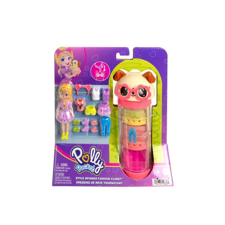 Mattel Polly - Doll Figure -Fashion (3 Styles) Hkw04
