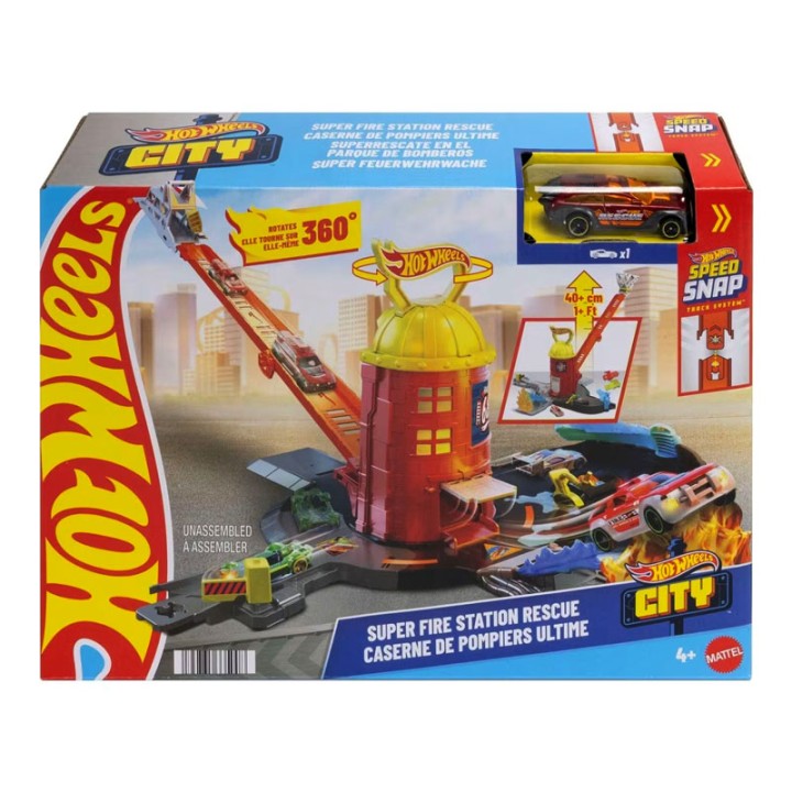 Hot Wheels Hot Wheels City- Super fire department Jhl95 - Remote Control Car
