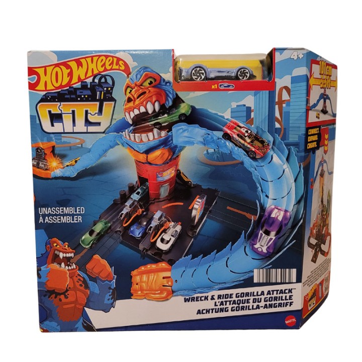 Hot Wheels Track CITY with beasts HDR29 - Remote Control Car