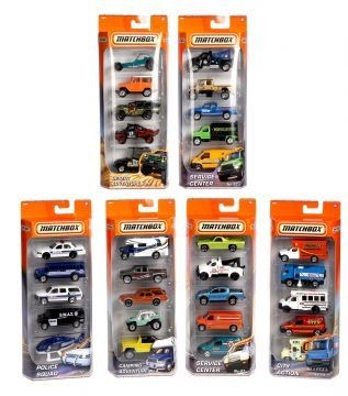 Matchbox      Cars - Die-Cast Toy Car - SET TON 5 C1817