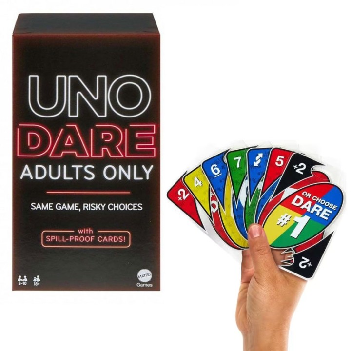 Mattel Uno Dare Adults Board game Hrl30 - Table Game