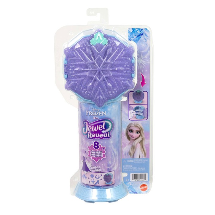 Frozen Elsa Me Kosmimatothiki Jjy36 - Doll Figure