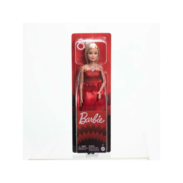 Barbie Kokkino Forema - Doll Figure - Mattel 80 Chronia Jgd25