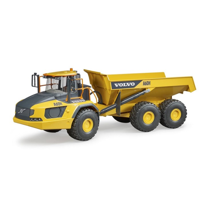 Bruder 2455 Volvo A60H Dumper - Die-Cast Toy Car - Tippers are true workhorses