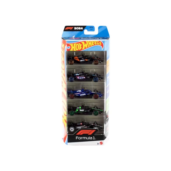 Mattel Hot Wheels      Cars F1-Set Tvn 5 Jgf58 - Remote Control Car