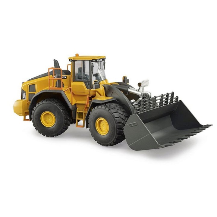 Bruder 2458 Volvo Radlader L260H - Die-Cast Toy Car - Efficiency in transport and conservation of resources are key requirements for modern constructio...