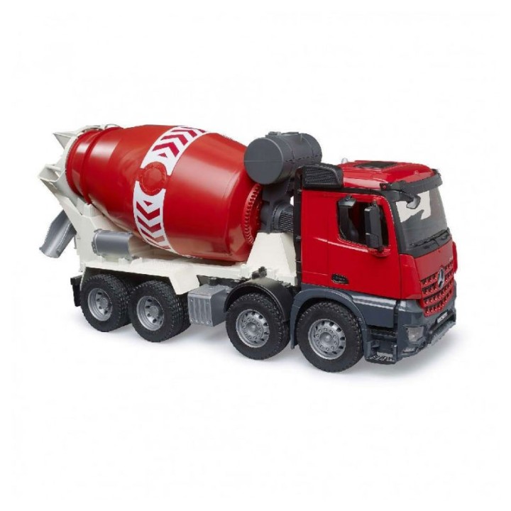 Bruder CONCRETE MIXER MB AROCS BR003655 - Die-Cast Toy Car - Power, durability and efficiency often represent crucial elements on a working day on roads and c...