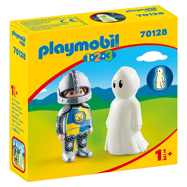 PLAYMOBIL 70128 Knight with Ghost - Building Blocks Set