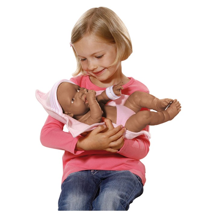 Bayer-Design Bayer Newborn Baby Girl BG 40cm 94200AA - Doll Figure - Note: The photo of the specific product is not representative