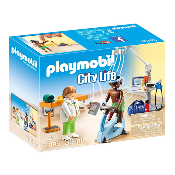 PLAYMOBIL 70195 physiotherapy center - Building Blocks Set