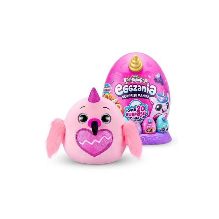 Zuru ZURU Eggzania Rainbocorns series 1 11809258 - Vinyl Pop Collectible Figure - Crack into all new Rainbocorns Eggzania