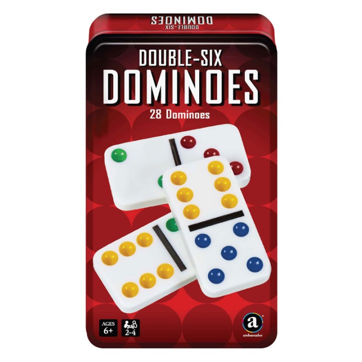 Ambassador Mam Board game Double 6 Dominoes Tg1915 - Table Game
