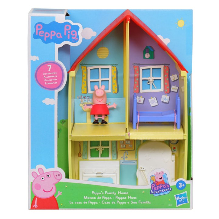 Hasbro Peppa Pig Family House Playset F2167 - Role Play Playset
