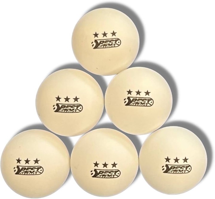 Best Tt Tournament Ball 3-Star, White 23112 - Outdoor Toy