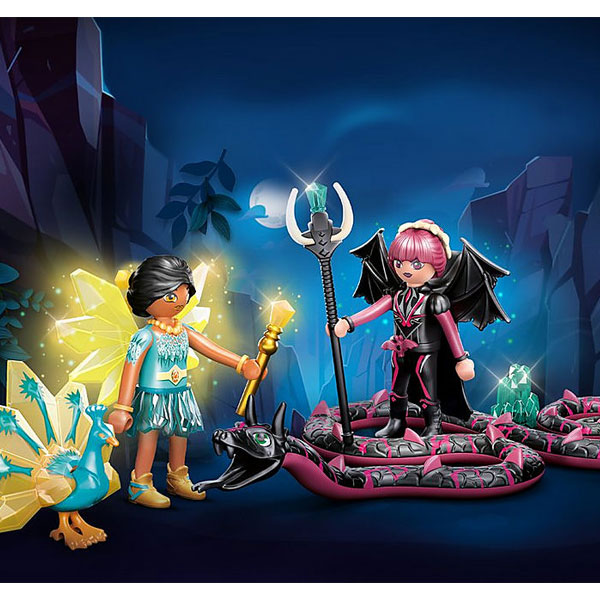 PLAYMOBIL Crystal Fairy kai Bat Fairy with magic 70803 6+ months - Building Blocks Set