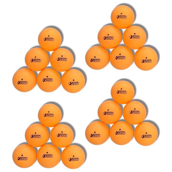 Best Tt Balls, 24 Pieces, In Orange 23115 - Outdoor Toy