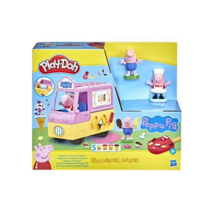 Play-Doh Play-Doh Peppas Ice Cream Playset F3597 - Craft Kit - Peppa Pig and her brother George are ready for Play-Doh fun with this arts and crafts set for kid...