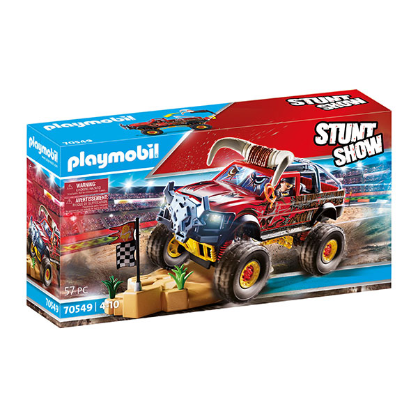 PLAYMOBIL Monster Truck Red Bull 70549 - Building Blocks Set