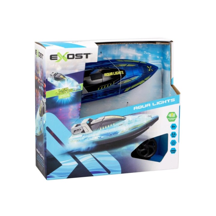 AS Company Silverlit Tilekateythynomeni Varka Exost - Remote Control Car - Aqua Lights 7530-20606