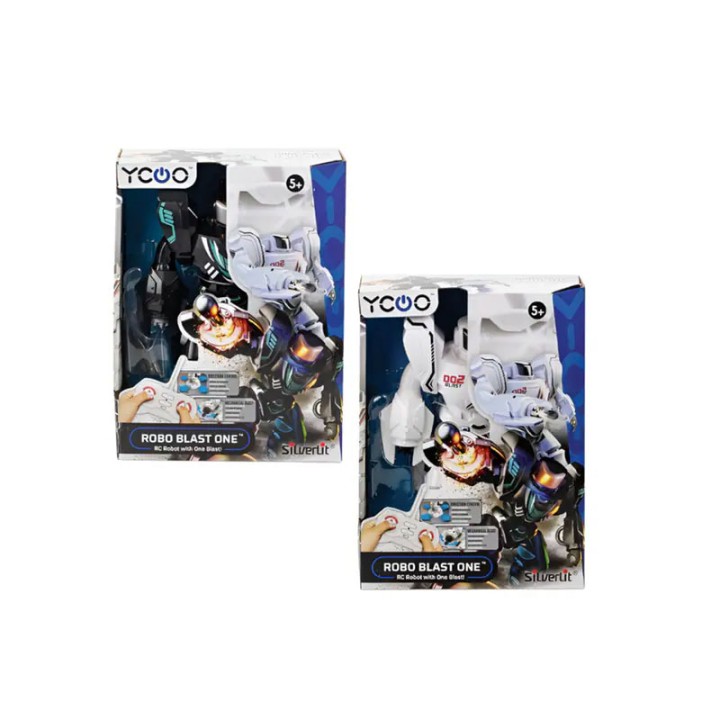 AS Company Silverlit Tilekateythynomeno Rompot Robo Blast One 7530-88589 - Remote Control Car