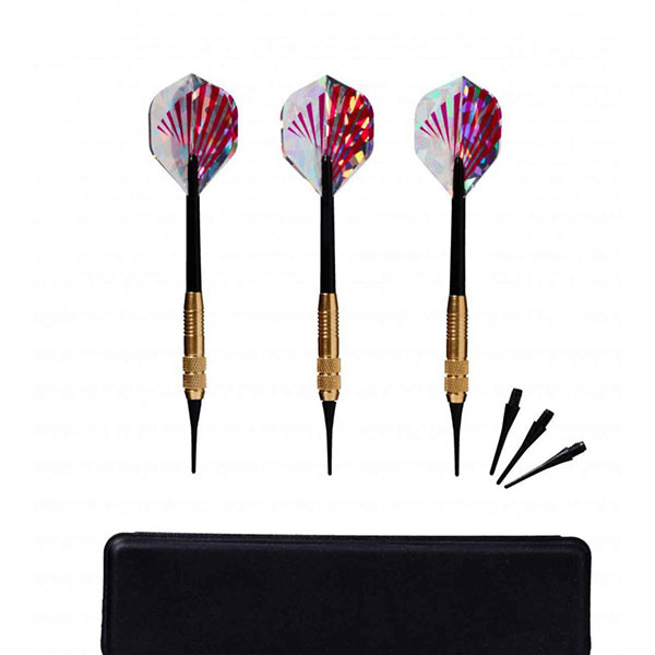 Best Sporting Best Safety Arrows Brass 'Knight' 62201 - Board Game - High-quality Best Sporting Soft darts with folding case for safe storage