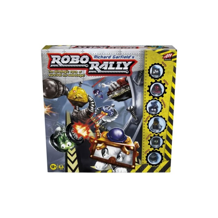 Hasbro Robo Rally F3154 - Table Game - Robo rally car robots spend their daily ones waiting on the assembly line