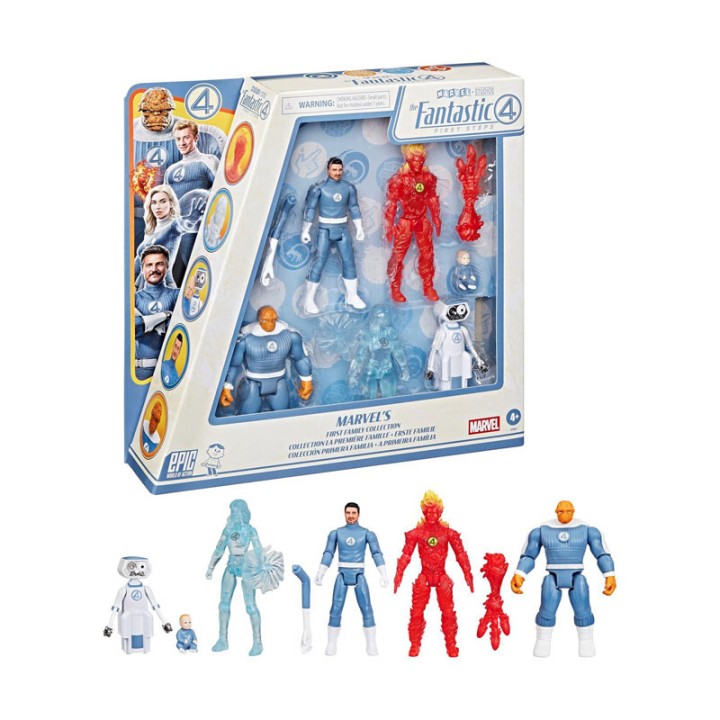 Hasbro Fantastic Four F4 Epic Figure Multipack G0982 - Action Figure