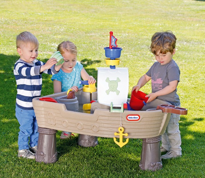 Little Tikes Little Tikes Anchors Away Pirate Ship Refresh (Manual Pump) 170256-PE13 - Outdoor Toy