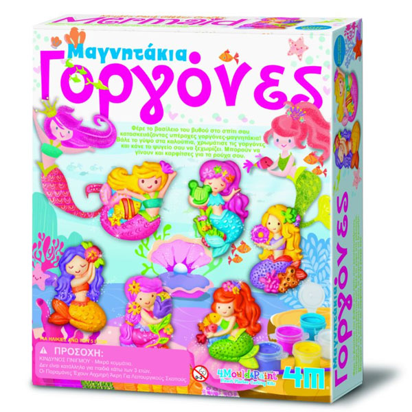 DIY Kit Mermaids MAGNITAKIA-KARFITSA. 3526 4M0005 - Science and Education Toy