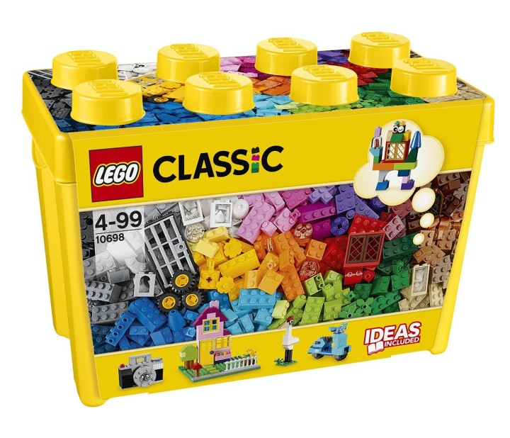 LEGO 10698 Classic Opbergd. L - Building Set - Build up a storm with this big box of classic LEGO® bricks in 33 different colors
