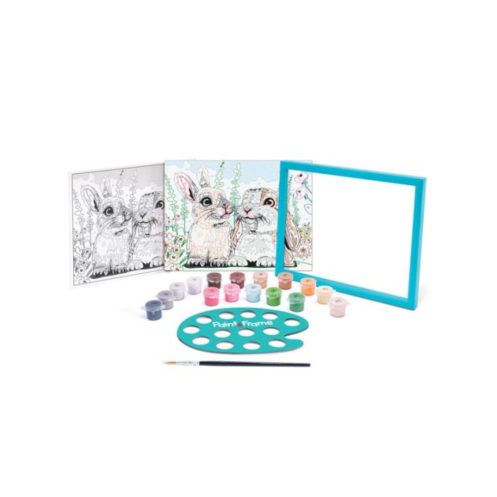 AS Company Paint & Frame Cute Bunnies 1038-41011 - Craft Kit