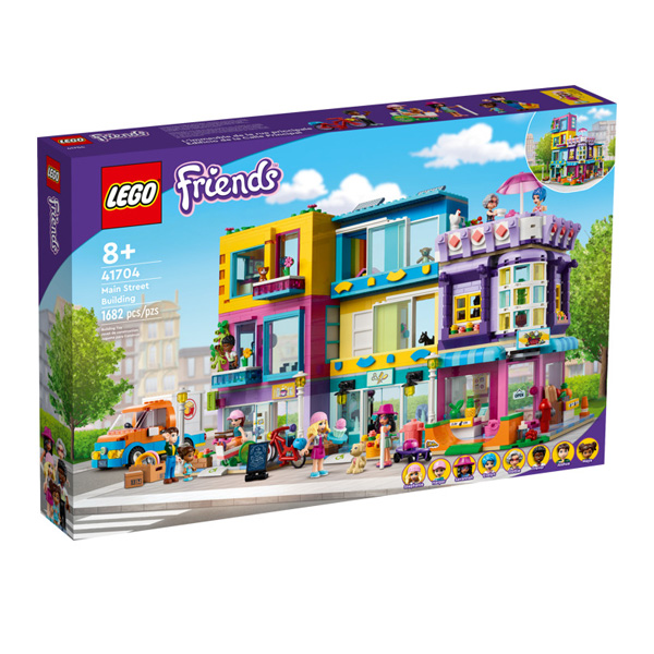 LEGO Friends 41704 Main Street Building - Building Set - Welcome to the heart of the community