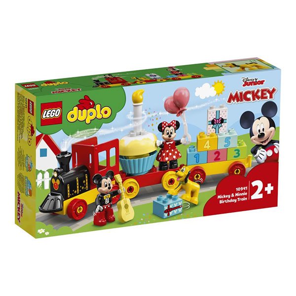 LEGO Duplo Disney Mickey & Minnie Birthday Train 10941 - Building Set - Introduce preschoolers to number fun, creative construction and Disney magic