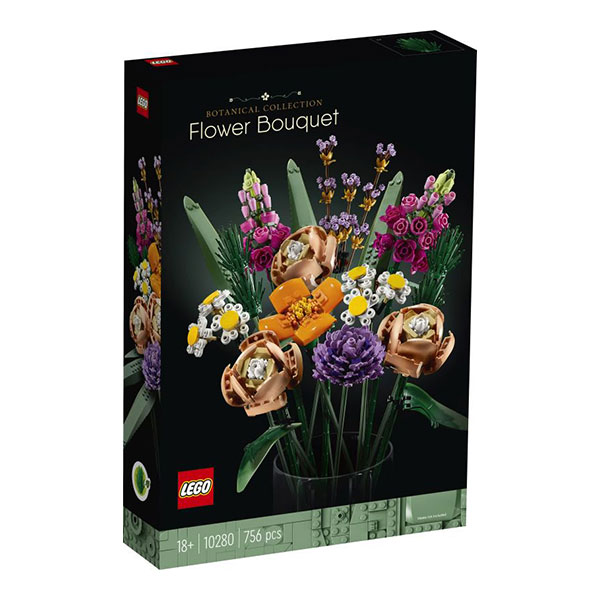 LEGO Creator Flower Bouquet 10280 - Building Set - Surprise a friend or loved one with a beautiful flower bouquet that’s anything but ordinary