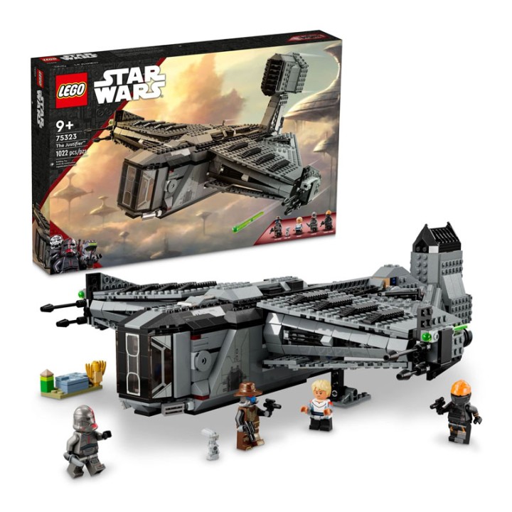LEGO Star Wars 75323 The Justifier - Building Set - Children aged 9 and up can recreate epic Star Wars : The Bad Batch stories with this superb LEGO®...