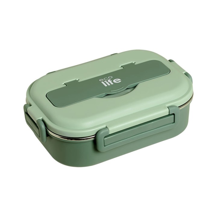 Ecolife Lunch Box 3Th 1Lt Green