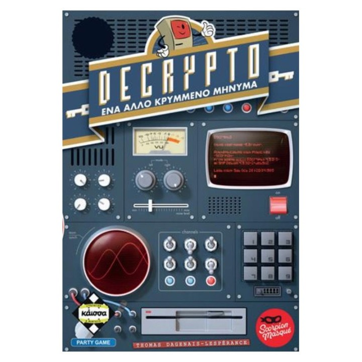 Kaissa Decrypto - Table Game - To Άllo Krymmeno Minyma Ka114749