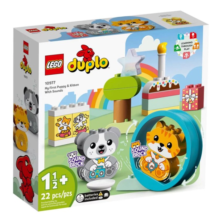 LEGO Duplo My First My First Puppy & Kitten With Sounds 10977 - Building Set