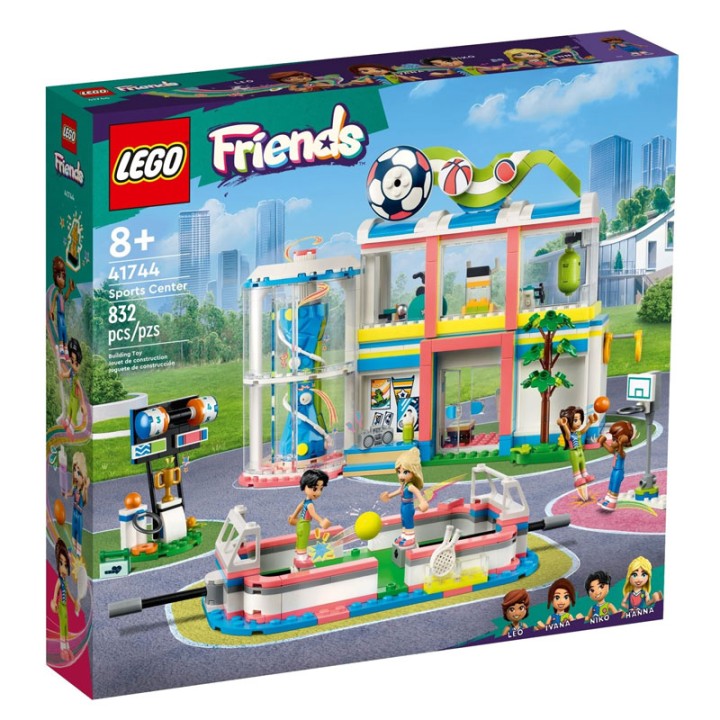 LEGO Friends 41744 Sports Center - Building Set - Give sports-loving kids ages 8 and up a treat with this LEGO® Friends Sports Center (41744) toy
